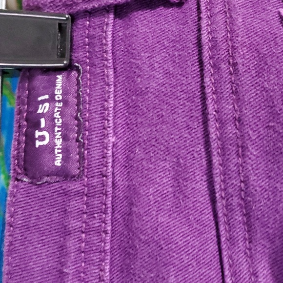 U 51 authenticate denim skinny stretch women's size 3/4 - Picture 3 of 5